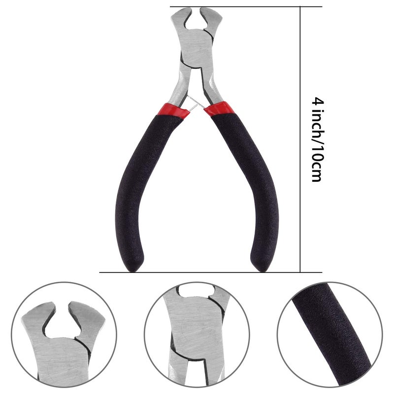 Tuparka 211 Pcs Zipper Repair Kit with Zipper Install Plier for DIY Bags, Luggage, Backpacks, Silver and Black - Image 4